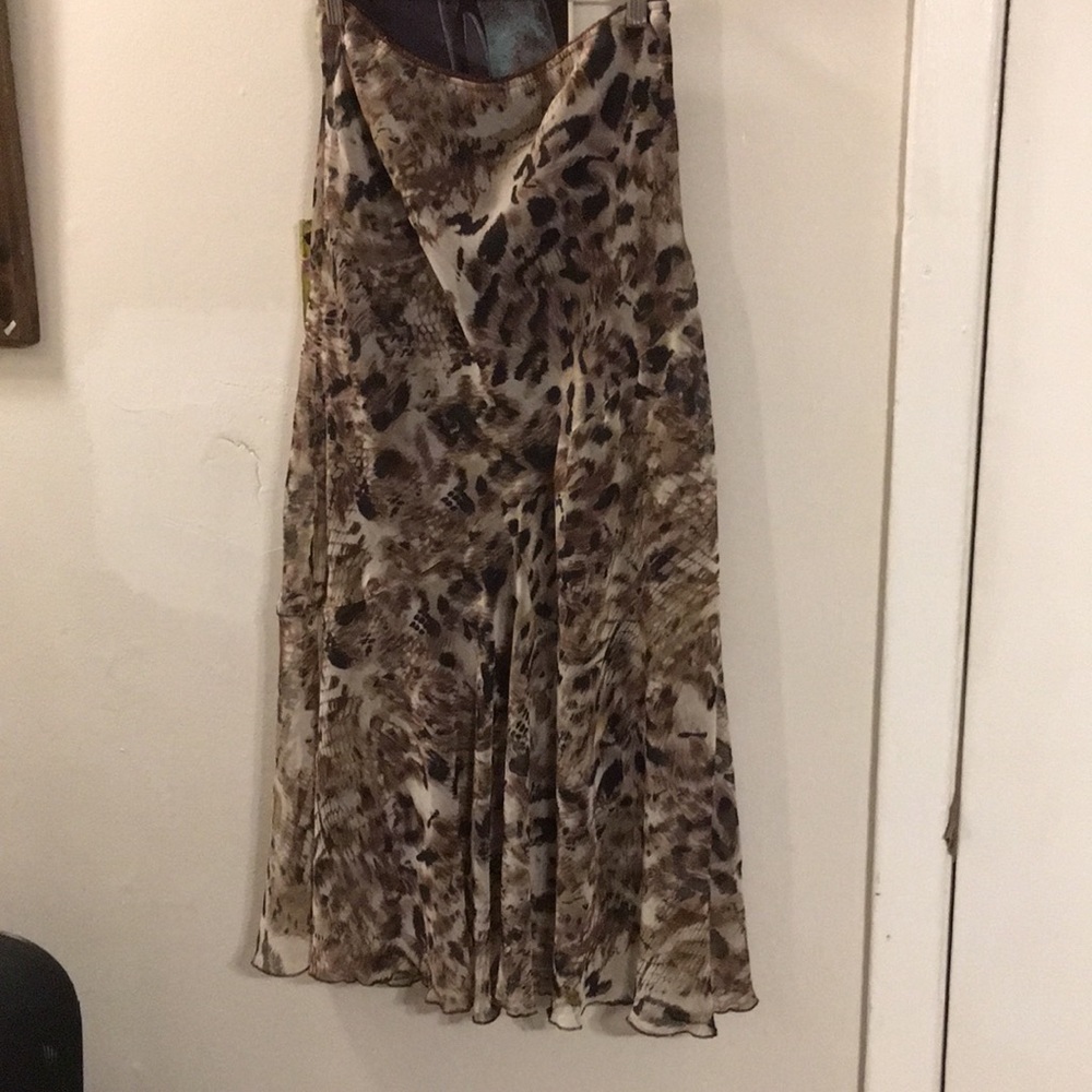 Metro Wear Animal Print Skirt
